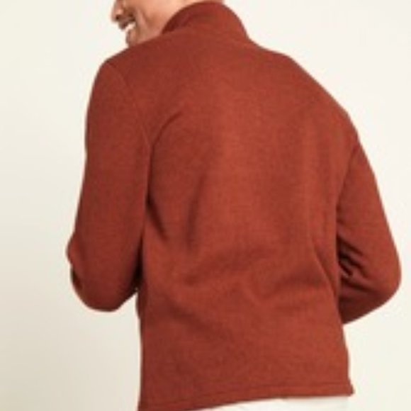 New Sweater-Fleece Mock-Neck 1/4-zip Sweatshirt - Picture 2 of 4